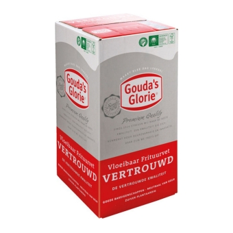 Gouda's | Glorie Frituurvet Vloeibaar Vertrouwd | Bag-in-Box | 10 liter