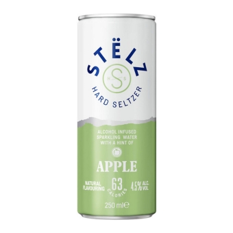 Stelz | Hard Seltzer Apple Blik | 12 x 25 cl
