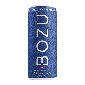 Bozu | Hard Iced Tea Sparkling Blik | 12 x 25 cl