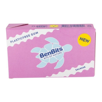 Benbits | Kauwgom Salmiak Doosje | 20 x 18 gram