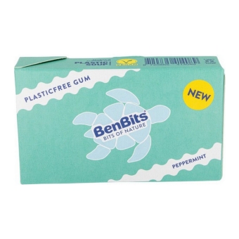Benbits | Kauwgom Peppermint Doosje | 20 x 18 gram