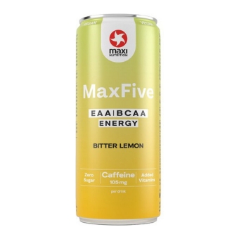 Maxi Nutrition | Maxfive Energy Bitter L. Blik | 12 x 330 ml
