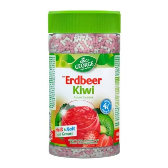 King George | Getrank Erdbeer Kiwi | 12 x 400 gram