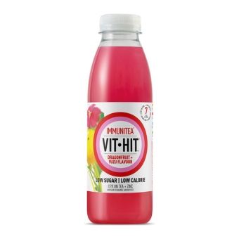 Vit-Hit | Immunitea Dragonfruit Pet | 12 x 50 cl