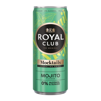 Royal Club | Mojito 0% Blik | 12 x 25 cl