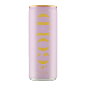 Gold | Dry Mindset Blik | 12 x 250 ml