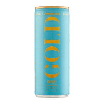 Gold | Dry Sky Blik | 12 x 250 ml