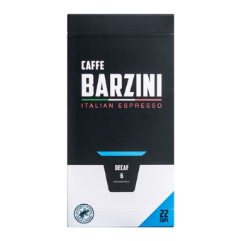 Barzini | Decaf Capsules | 22 stuks