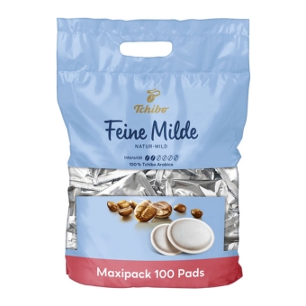 Tchibo | Feine Milde 100 Pads | 8 stuks