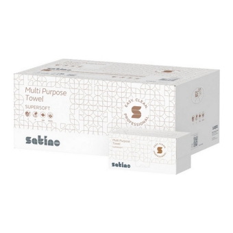 Satino | Multifunctionele Doek In Doos 2-Lgs 200vel | 15 stuks
