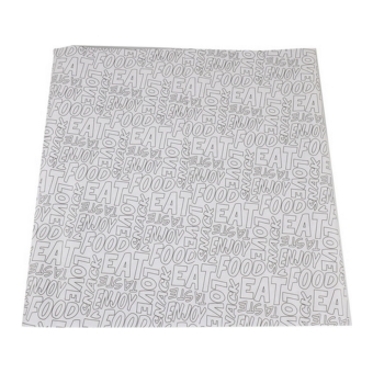 Snackvel | Words | 33x34 cm | 1000 stuks