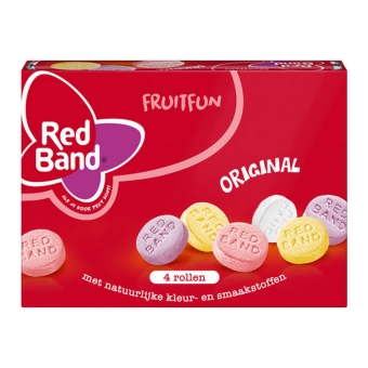 Red Band | Fruit Fun Rol | 18 x 4 x 38 gram