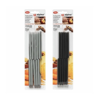 Schilmes | 17cm Alpina Zwart Grijs Assorti | 10 stuks