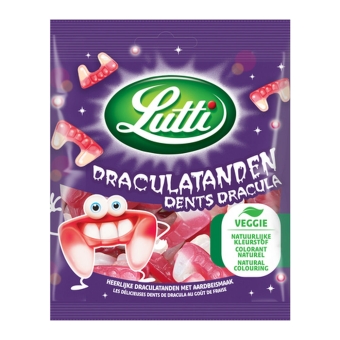 Lutti | Draculatanden Zakje | 12 x 80 gram