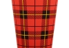 Hot Cup | Schotse Ruit | 150 ml | 2500 stuks