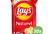 Lay's | Naturel | 20 x 40 gram