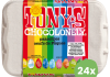 Tony's Chocolonely | Paaseitjes | Assortiment | 24 x 150 gram