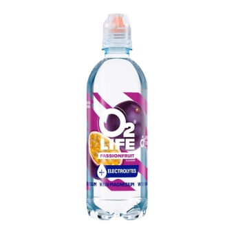O2life | Electrolytes Passionfruit | 12 x 500 ml