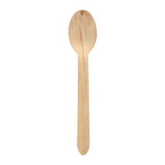 Lepel | Hout 16cm | 250 stuks