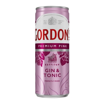 Gordon's | Pink Gin & Tonic Blik | 12 x 25 cl