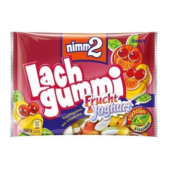 Nimm2 | Lachgummi Fruit En Yoghurt | 250 gram