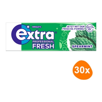 Wrigley's | Extra Prof Fresh Spearmint | 30 x 10 stuks