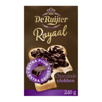 De Ruijter | Royaal Extra Puur Vlokken | 240 gram