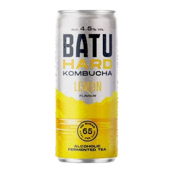 Batu | Hard Kombucha Lemon Blik | 12 x 25 cl