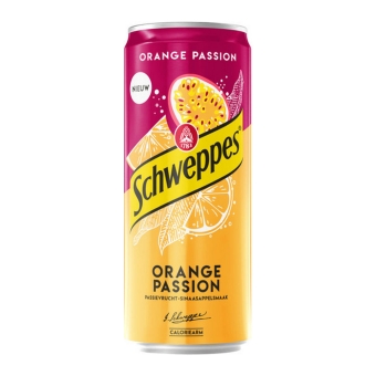 Schweppes | Orange Passion Blik (4x6) | 24 x 33 cl