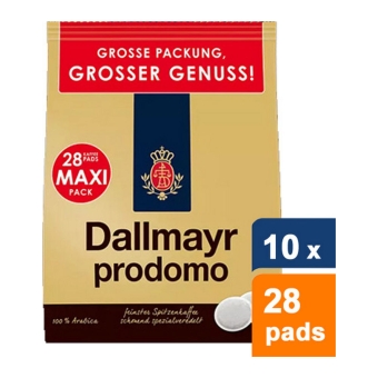 Dallmayr | Prodomo Pads | 10 x 28 stuks