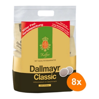 Dallmayr | Classic Pads | 8 x 100 stuks