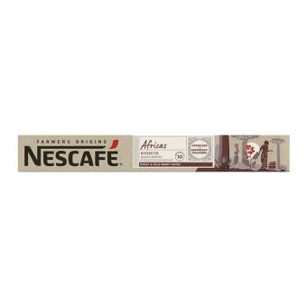 Nescafe | Nescafé Farmers Africans 10 Cups | Per stuk