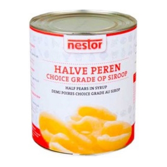 Nestor | Halve Peren Op Siroop | 3 liter