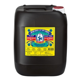 Kaki Tiga | Ketjap Medja No 1 | 10 liter