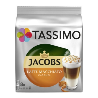 Tassimo | Jacobs Latte Macchiato Caramel | 8 T-discs