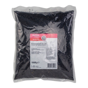Sligro | Seamzaad Zwart | 1000 gram