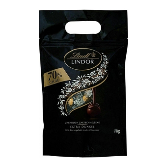 Lindt | Lindor Ballen Puur 70% | 1000 gram