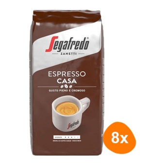 Segafredo | Espresso Casa | 8 x 1000 gram