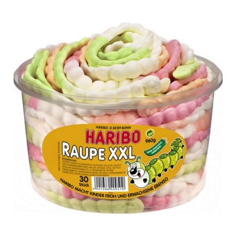 Haribo | Rupsen Xxl | 30 stuks