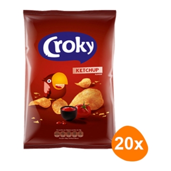 Croky | Ketchup | 20 x 40 gram