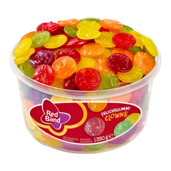 Red Band | Winegum Clowns | 300 stuks