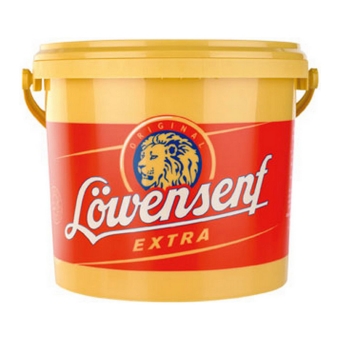 Lowensenf | Mosterd Extra Scherp | 5000 gram
