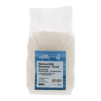 Salt Odyssey | Puur Zeezout Messolonghi (grof) | 1000 gram