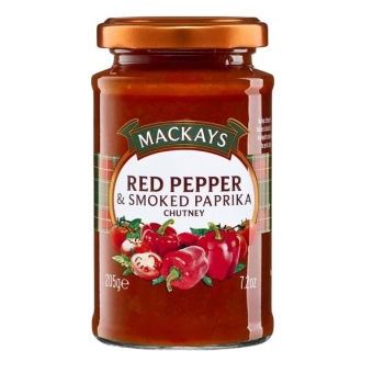 Mackays | Red Pepper & Smoked Paprika Chutney | 205 gram