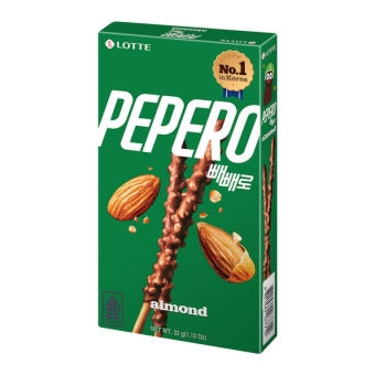 Lotte Pepero | Almond | 40 x 32 gram