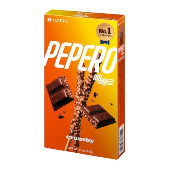 Lotte Pepero | Crunchy | 40 x 39 gram