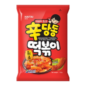 Haitai | Topokki Snack | 24 x 110 gram