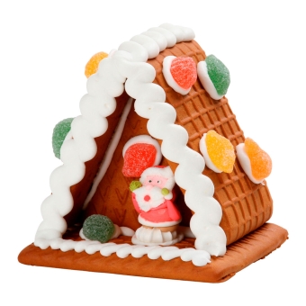 Pertzborn | Lebkuchen Huis Kerstman Fruitgums | 350 gram