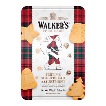Walker's | Festive Shapes Santa Blik | 250 gram