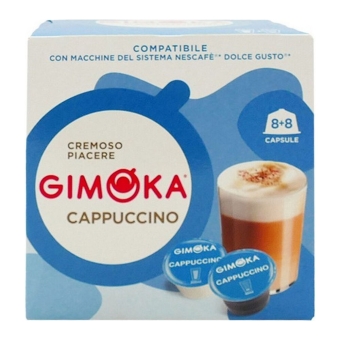 Gimoka | Dolce Gusto Cappuccino Cups | 3 x 164 gram